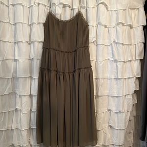Banana Republic Olive Dress size 12